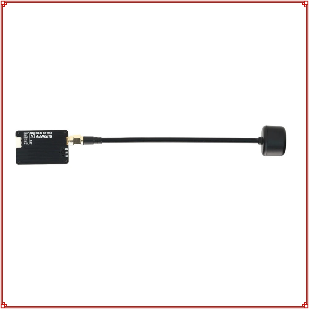 Nowy nadajnik RUSHFPV 3.3G 2W  – Fpv Drone Receiver recenzja i cena